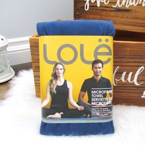 🆕 Lole blue microfibre towel